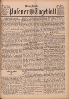 Posener Tageblatt 1899.06.15 Jg.38 Nr275