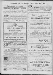 Kaliszanin : gazeta miasta Kalisza i jego okolic
