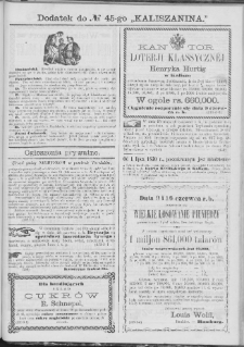 Kaliszanin : gazeta miasta Kalisza i jego okolic