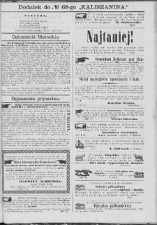 Kaliszanin : gazeta miasta Kalisza i jego okolic