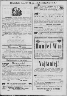 Kaliszanin : gazeta miasta Kalisza i jego okolic