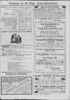 Kaliszanin : gazeta miasta Kalisza i jego okolic