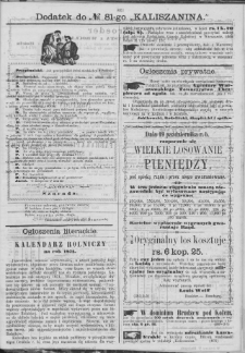 Kaliszanin : gazeta miasta Kalisza i jego okolic