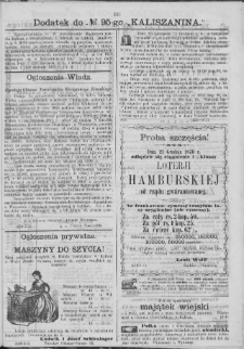 Kaliszanin : gazeta miasta Kalisza i jego okolic