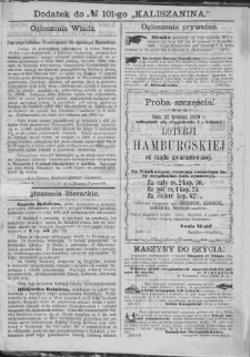 Kaliszanin : gazeta miasta Kalisza i jego okolic