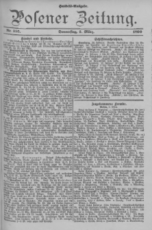 Posener Tageblatt. Handelsblatt 1899.03.02 Jg.38