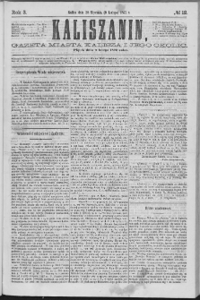 Kaliszanin : gazeta miasta Kalisza i jego okolic