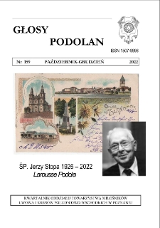 Głosy Podolan nr159