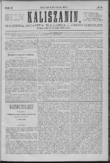 Kaliszanin : gazeta miasta Kalisza i jego okolic