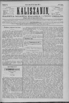 Kaliszanin : gazeta miasta Kalisza i jego okolic