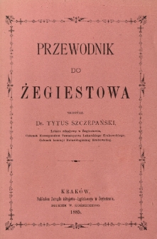 Przewodnik do Żegiestowa