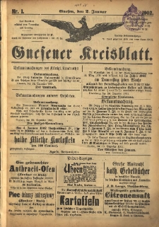 Gnesener Kreisblatt 1902.01.02 Nr1