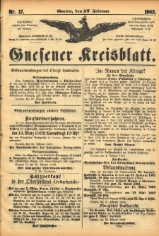 Gnesener Kreisblatt 1902.02.27 Nr17