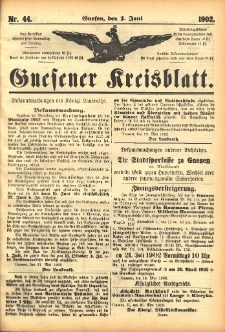 Gnesener Kreisblatt 1902.06.01 Nr44