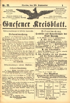 Gnesener Kreisblatt 1902.09.25 Nr77