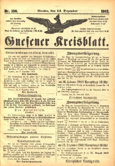 Gnesener Kreisblatt 1902.12.14 Nr100