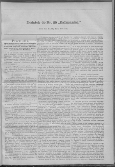 Kaliszanin : gazeta miasta Kalisza i jego okolic