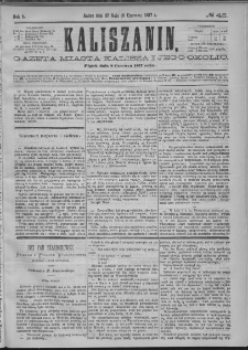 Kaliszanin : gazeta miasta Kalisza i jego okolic