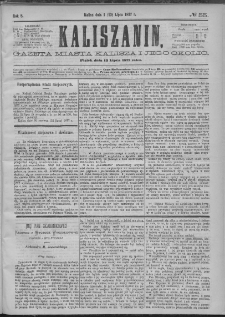 Kaliszanin : gazeta miasta Kalisza i jego okolic