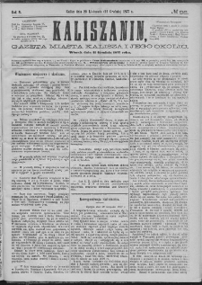 Kaliszanin : gazeta miasta Kalisza i jego okolic