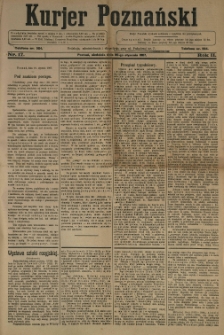 Kurier Poznański 1907.01.20 R.2 nr17