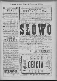 Kaliszanin : gazeta miasta Kalisza i jego okolic