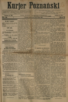 Kurier Poznański 1907.02.02 R.2 nr28