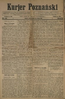 Kurier Poznański 1907.02.09 R.2 nr33