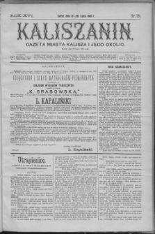 Kaliszanin : gazeta miasta Kalisza i jego okolic