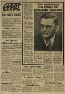 Głos Wielkopolski. 1964.08.08 R.20 nr187 Wyd.A