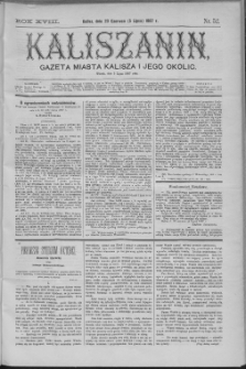 Kaliszanin : gazeta miasta Kalisza i jego okolic