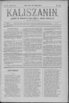 Kaliszanin : gazeta miasta Kalisza i jego okolic