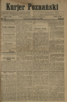 Kurier Poznański 1907.03.30 R.2 nr74