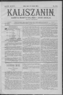 Kaliszanin : gazeta miasta Kalisza i jego okolic