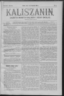 Kaliszanin : gazeta miasta Kalisza i jego okolic