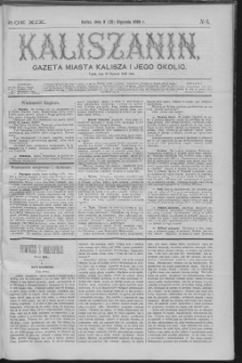 Kaliszanin : gazeta miasta Kalisza i jego okolic