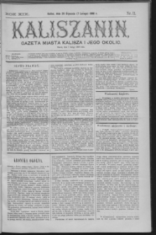 Kaliszanin : gazeta miasta Kalisza i jego okolic