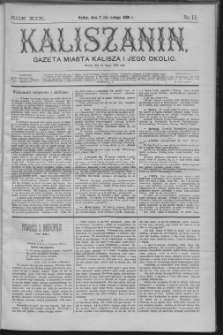 Kaliszanin : gazeta miasta Kalisza i jego okolic