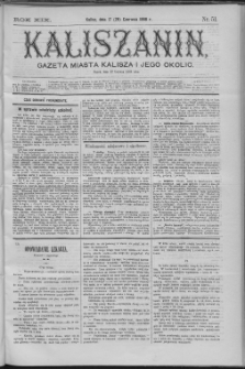 Kaliszanin : gazeta miasta Kalisza i jego okolic