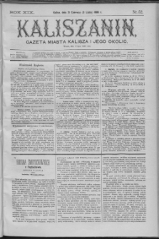 Kaliszanin : gazeta miasta Kalisza i jego okolic