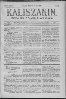 Kaliszanin : gazeta miasta Kalisza i jego okolic