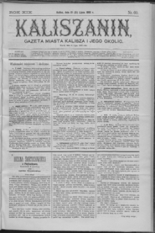 Kaliszanin : gazeta miasta Kalisza i jego okolic