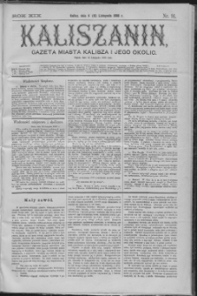 Kaliszanin : gazeta miasta Kalisza i jego okolic