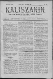 Kaliszanin : gazeta miasta Kalisza i jego okolic