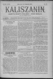 Kaliszanin : gazeta miasta Kalisza i jego okolic