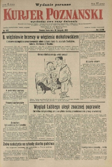Kurier Poznański 1933.11.29 R.28 nr 550