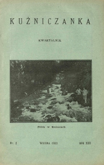 Kuźniczanka 1933 R.13 nr2