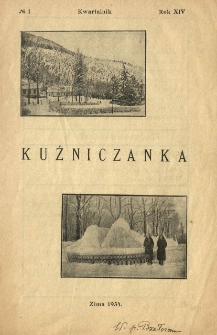 Kuźniczanka 1934 R.14 nr1