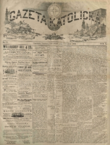 Gazeta Katolicka : czasopismo tygodniowe poświęcone interesom polskim w Ameryce. 1880.11.18 T.10 No.11