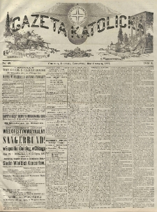 Gazeta Katolicka : czasopismo tygodniowe poświęcone interesom polskim w Ameryce. 1881.06.09 T.10 No.40